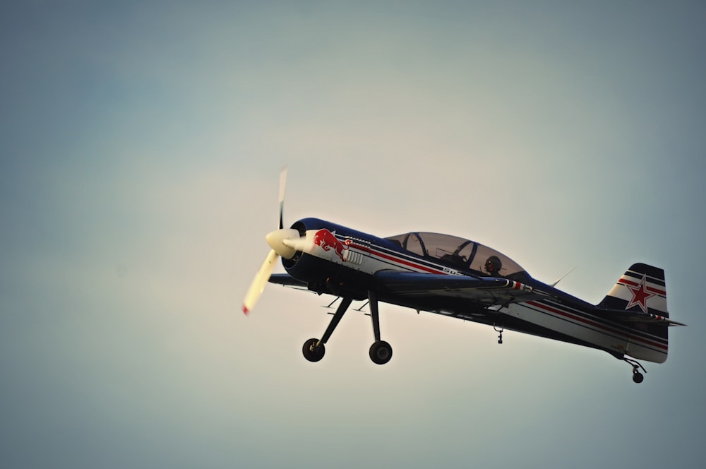 Foto von Red Bull Druckflugzeug