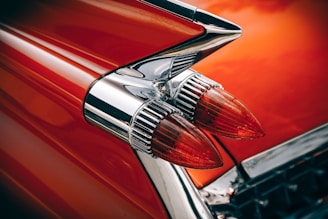car rocket-type brake light