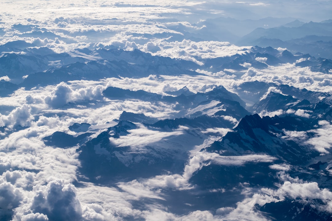 aerial photography of clouds