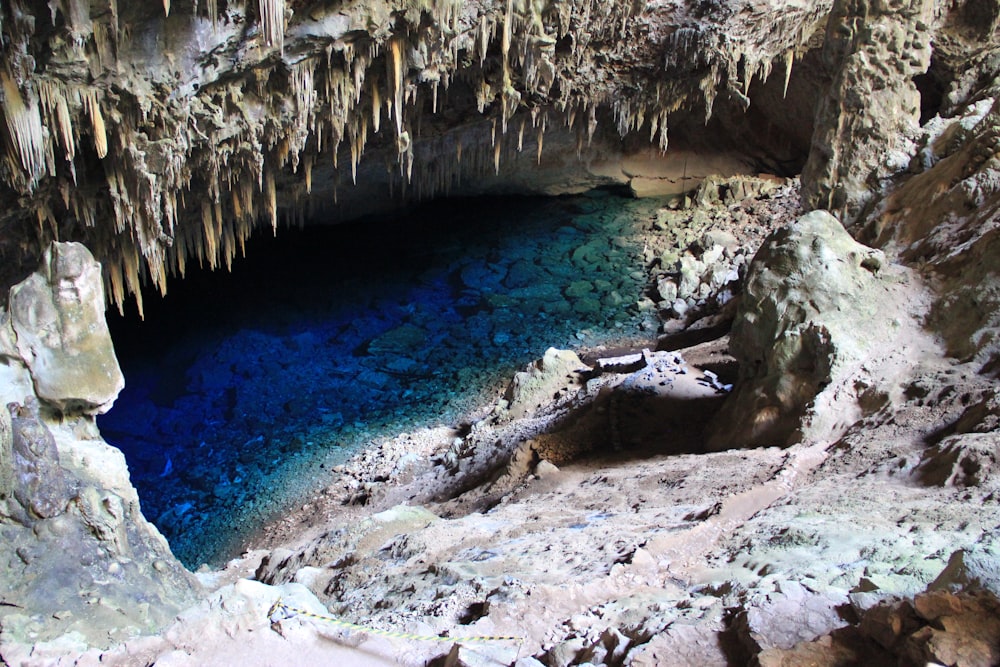 interior da caverna