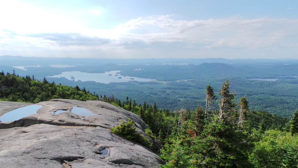 gray rock mountain during day time