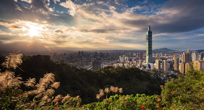 city building during daytime taiwan zoom background