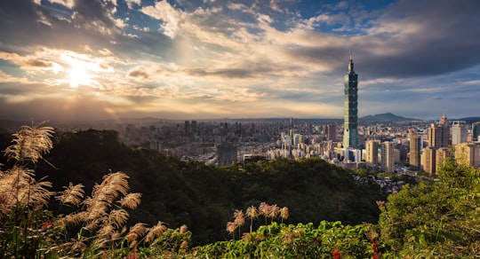 photo of Taipei 101 Landmark near Chiang Kai-Shek Memorial Hall