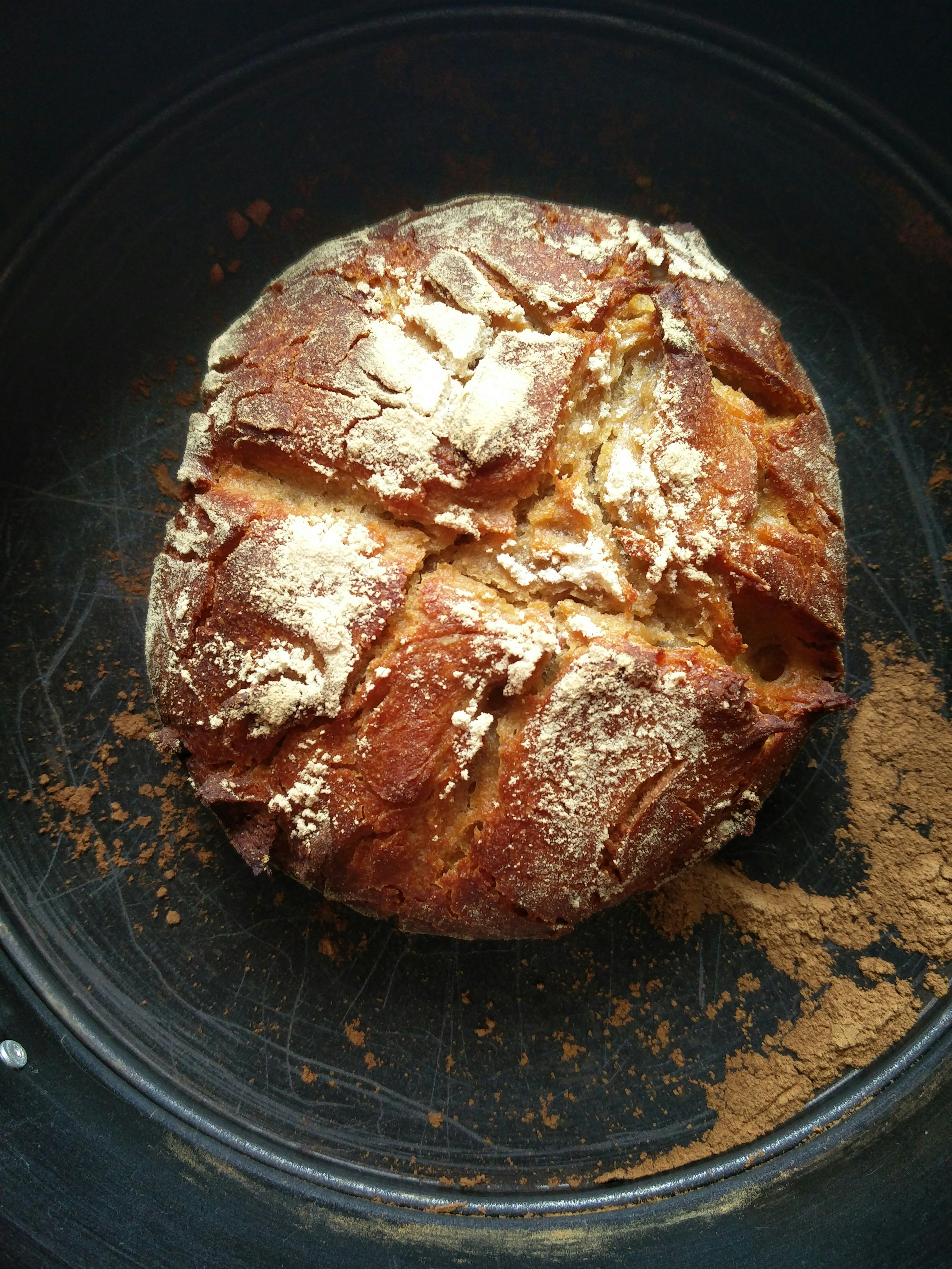 Pains au levain bio frais