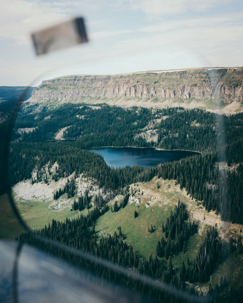 lake aerial photography