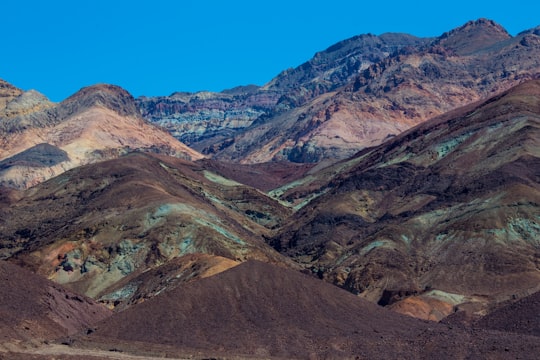 brown mountain ranges during daytime in Death Valley United States