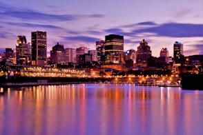 landscape photography of skyscrapers