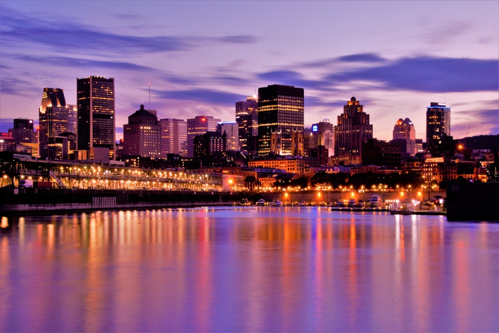 landscape photography of skyscrapers