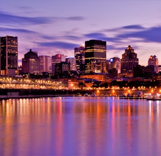 landscape photography of skyscrapers