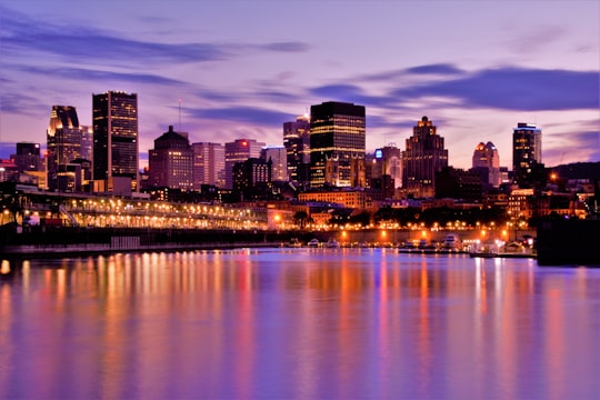 landscape photography of skyscrapers in Parc de Dieppe (renamed recently) Canada