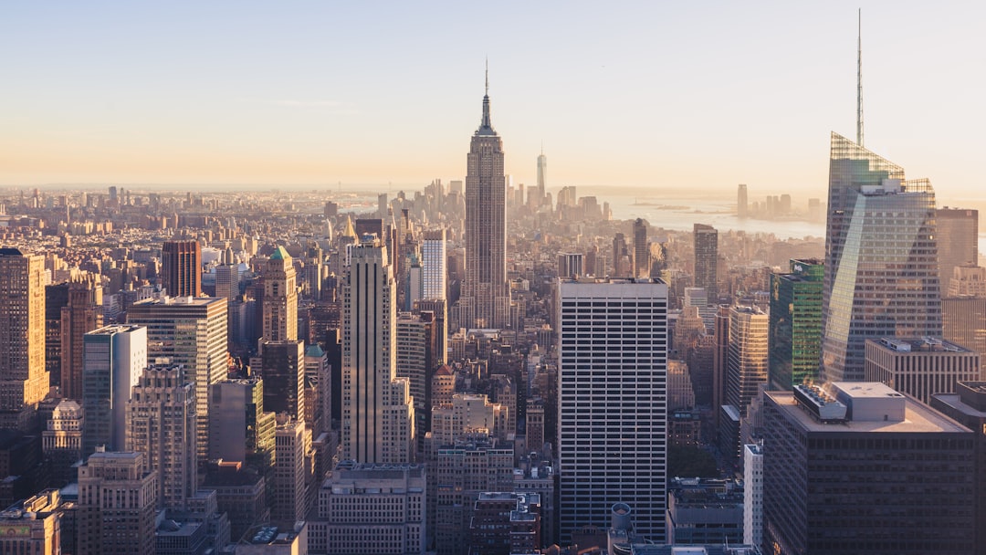 Skyline photo spot Rockefeller Plaza Tramway Plaza