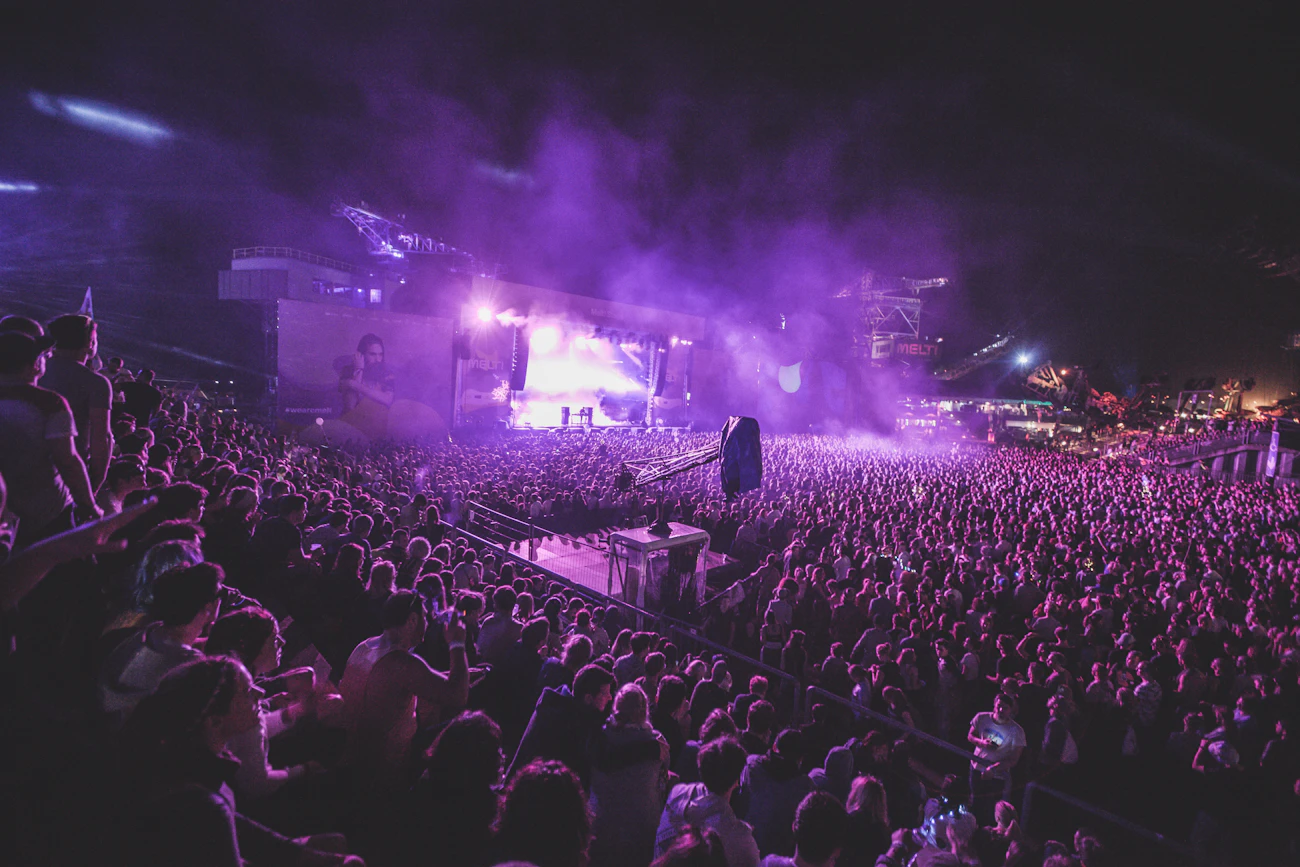 Live entertainment stage