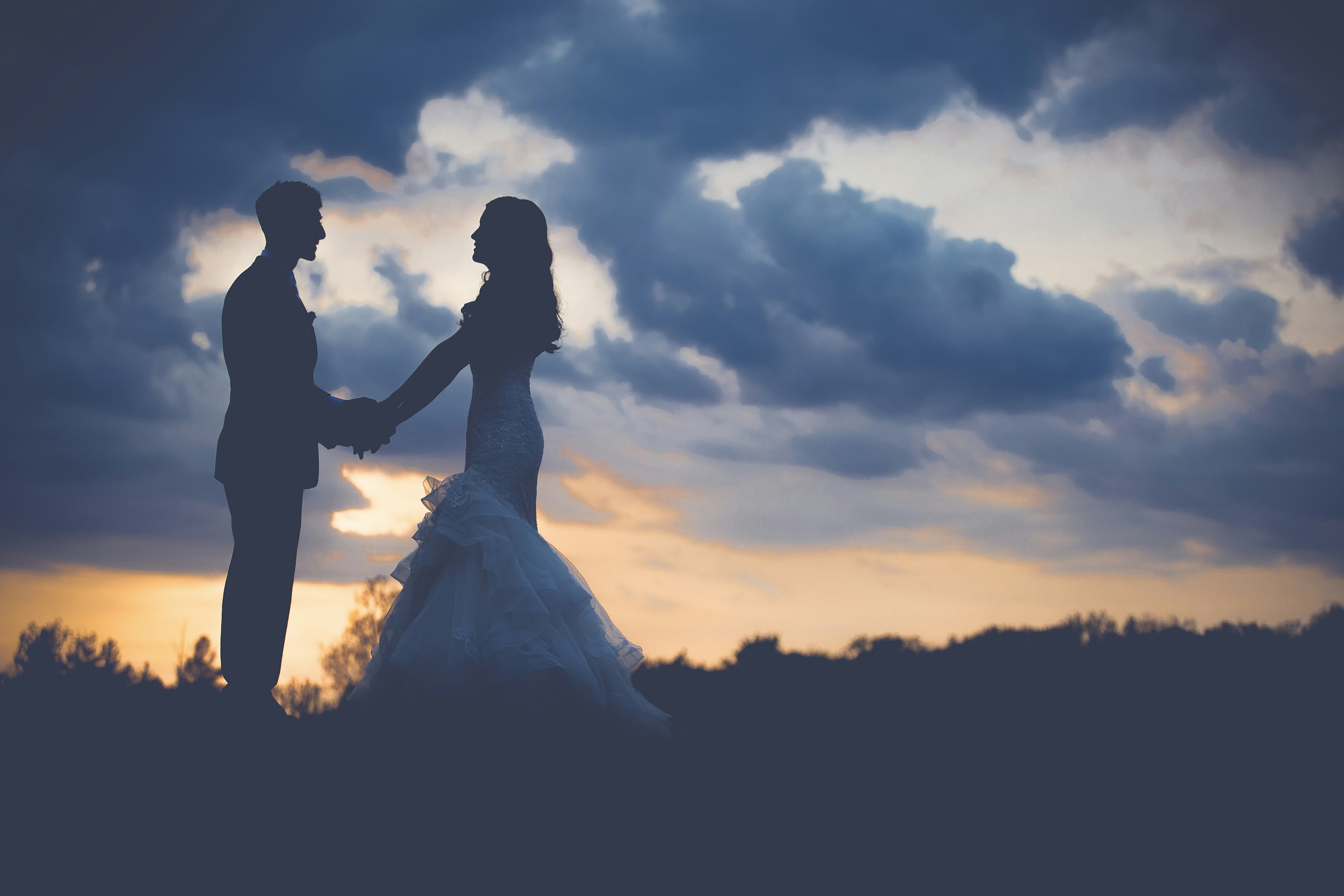 mariage sous la pluie