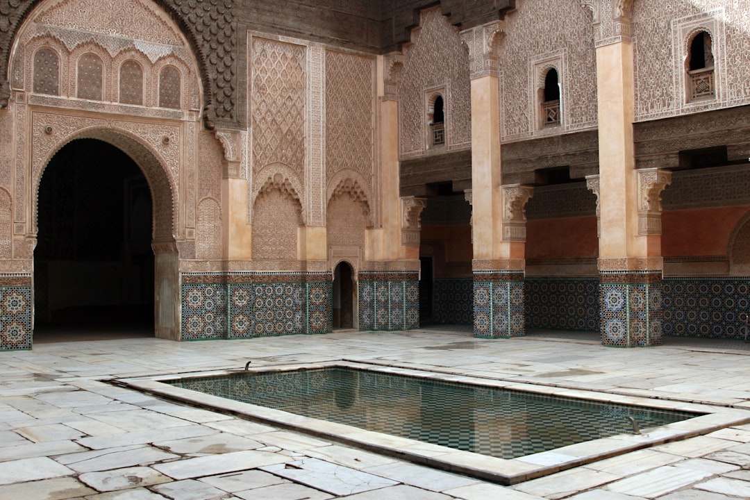photography pool center in house, Ali Ben Youssef