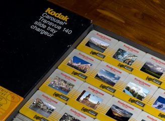 a book with a bunch of pictures on it