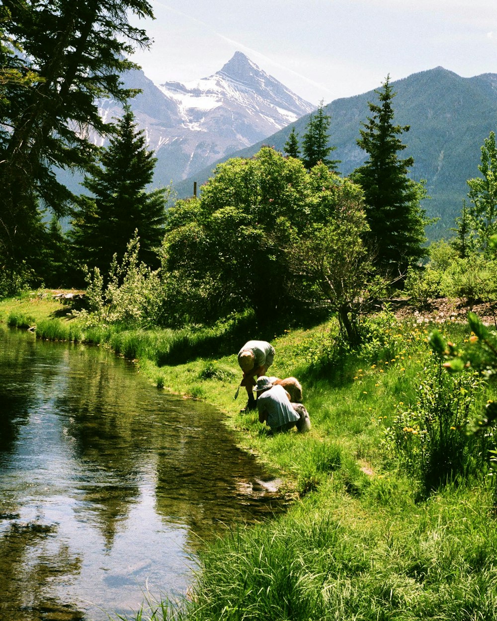 two men near creek