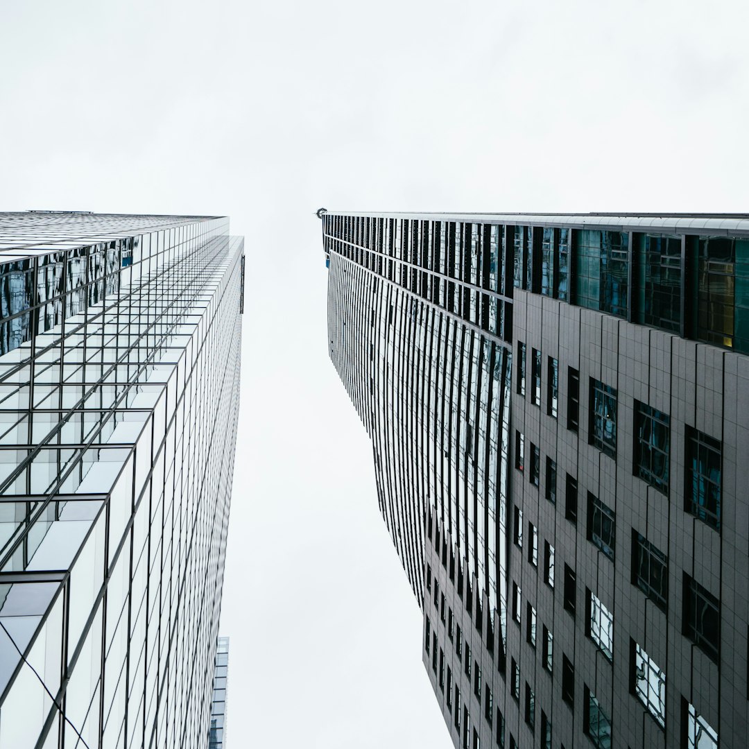 worm's eye view photo of building during daytime