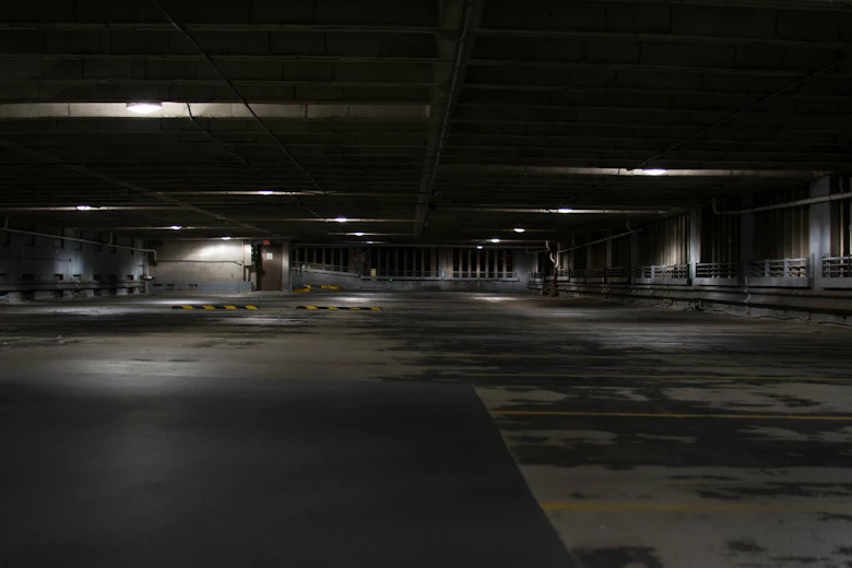 Stellplatz in einer Parkgarage