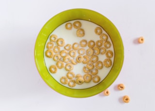 biscuit lot on white ceramic bowl