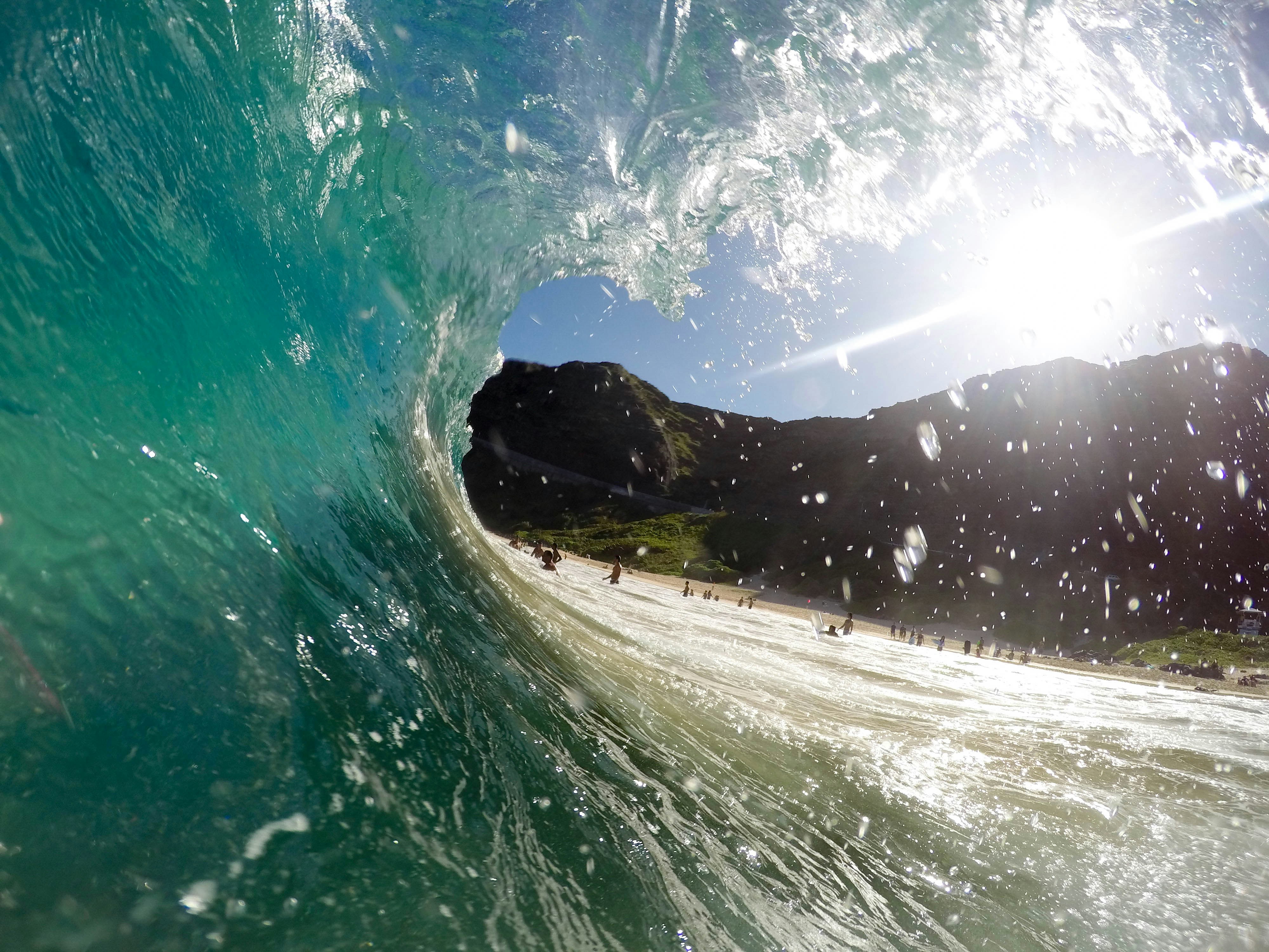 Inside the wave
