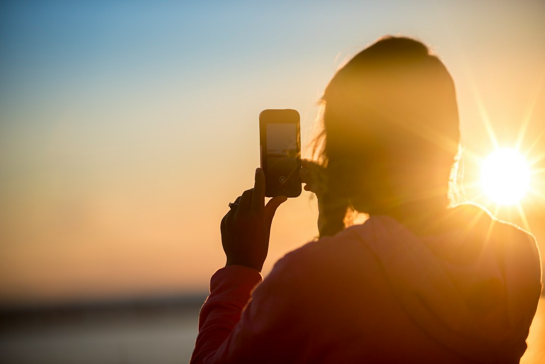 smartphone display closeup