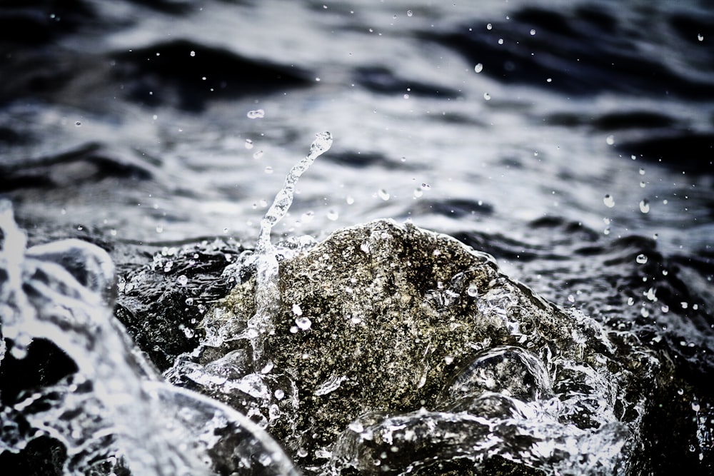 sea waves during daytime