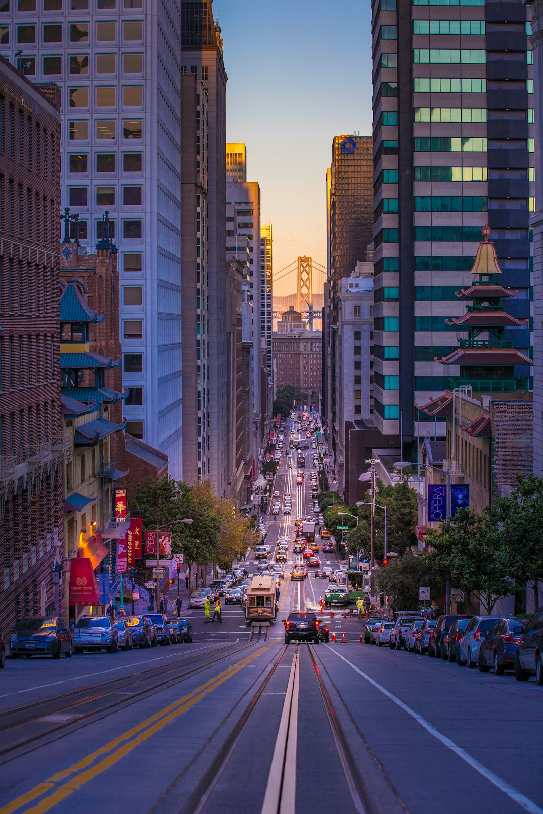 California Street Sloped View