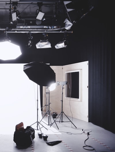 camera studio set up