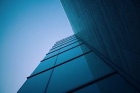 low angle photography of high rise building