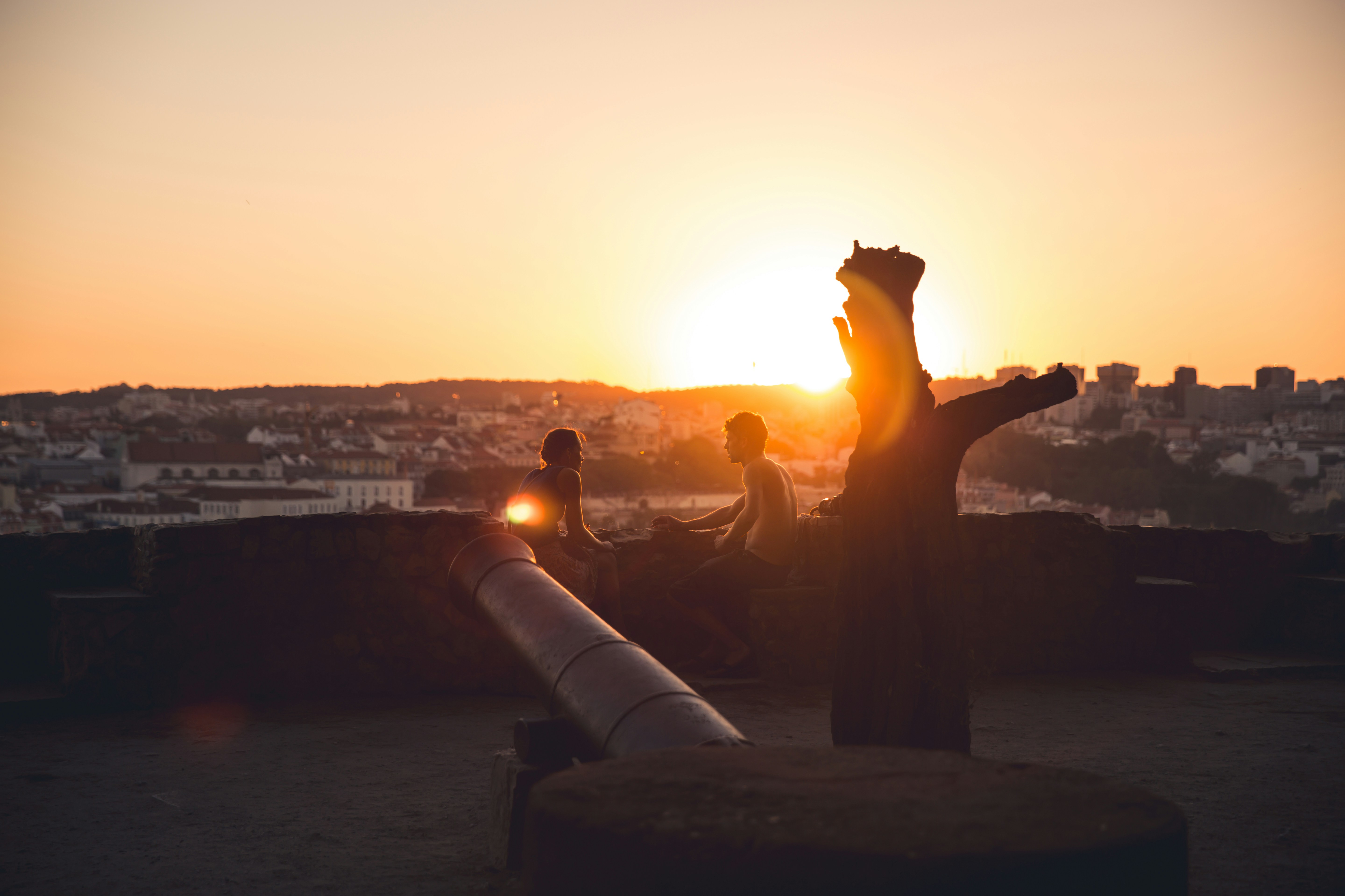 Sunset at Castelo de S. Jorge, Lisbon