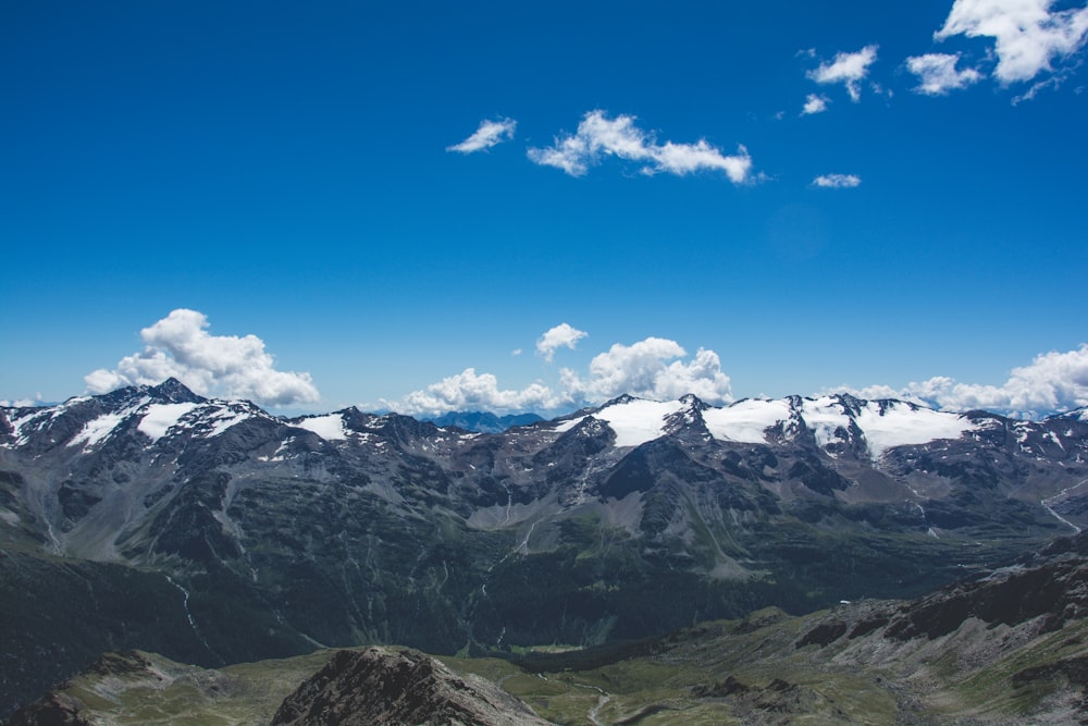 snow covered mountain