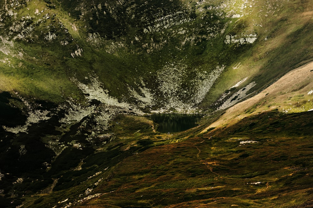 green and brown mountain during daytime