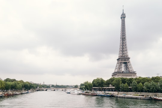 Eiffel Tower, Paris in Trocadéro Gardens France