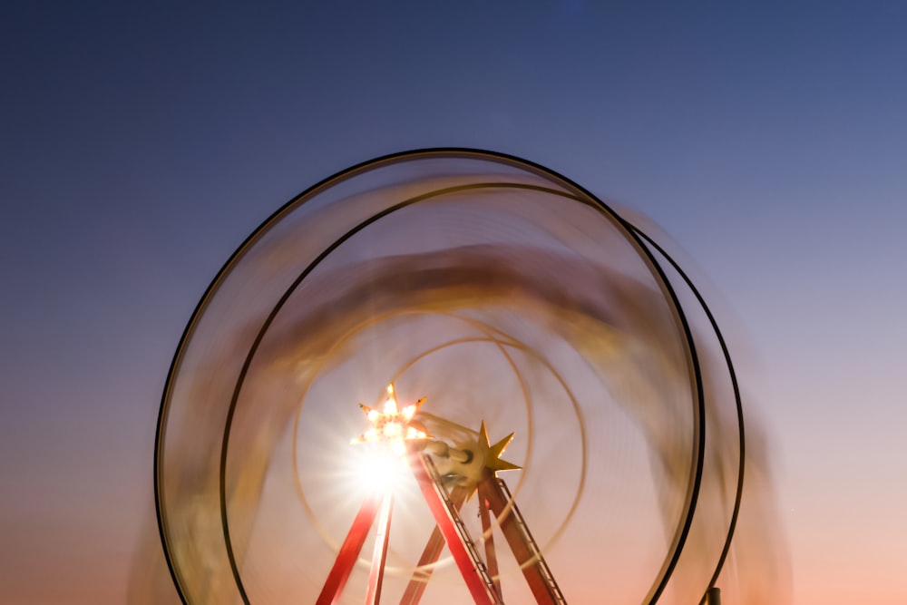 Ein Riesenrad in Griechenlands drittgrößter Stadt Patras