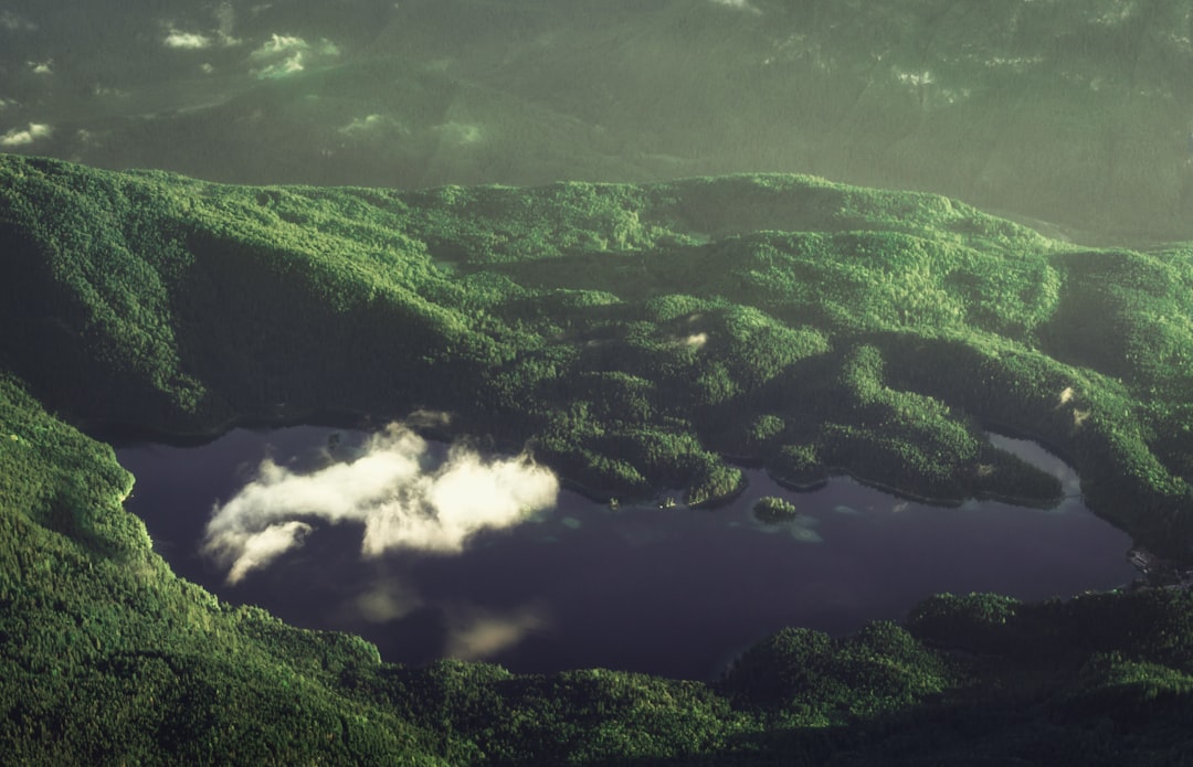 top view photo of lake, Follow my Instagram @karsten.wuerth