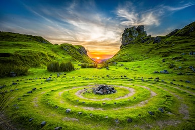 Scottish magical place for tarot readers