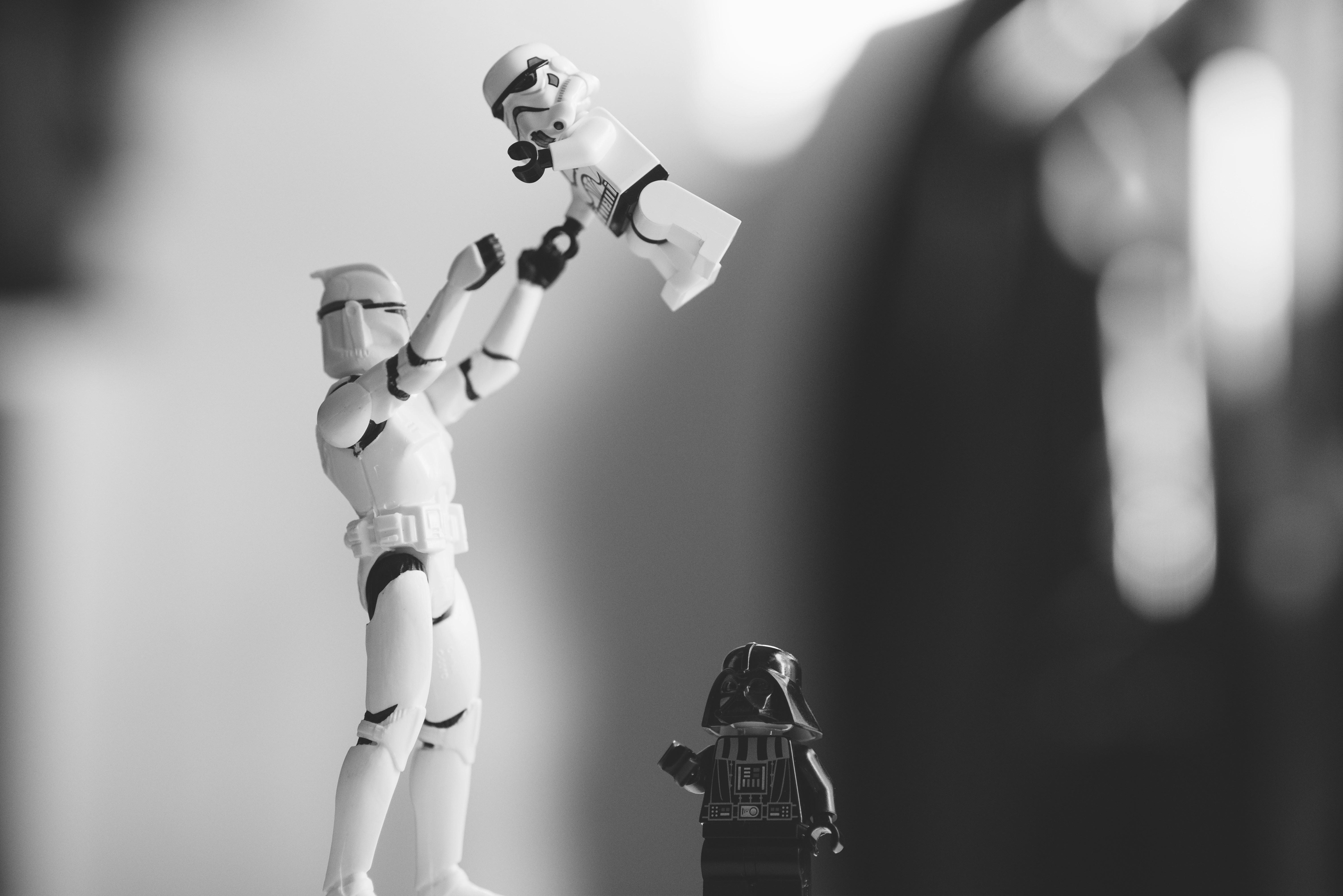 monochrome star wars toys
