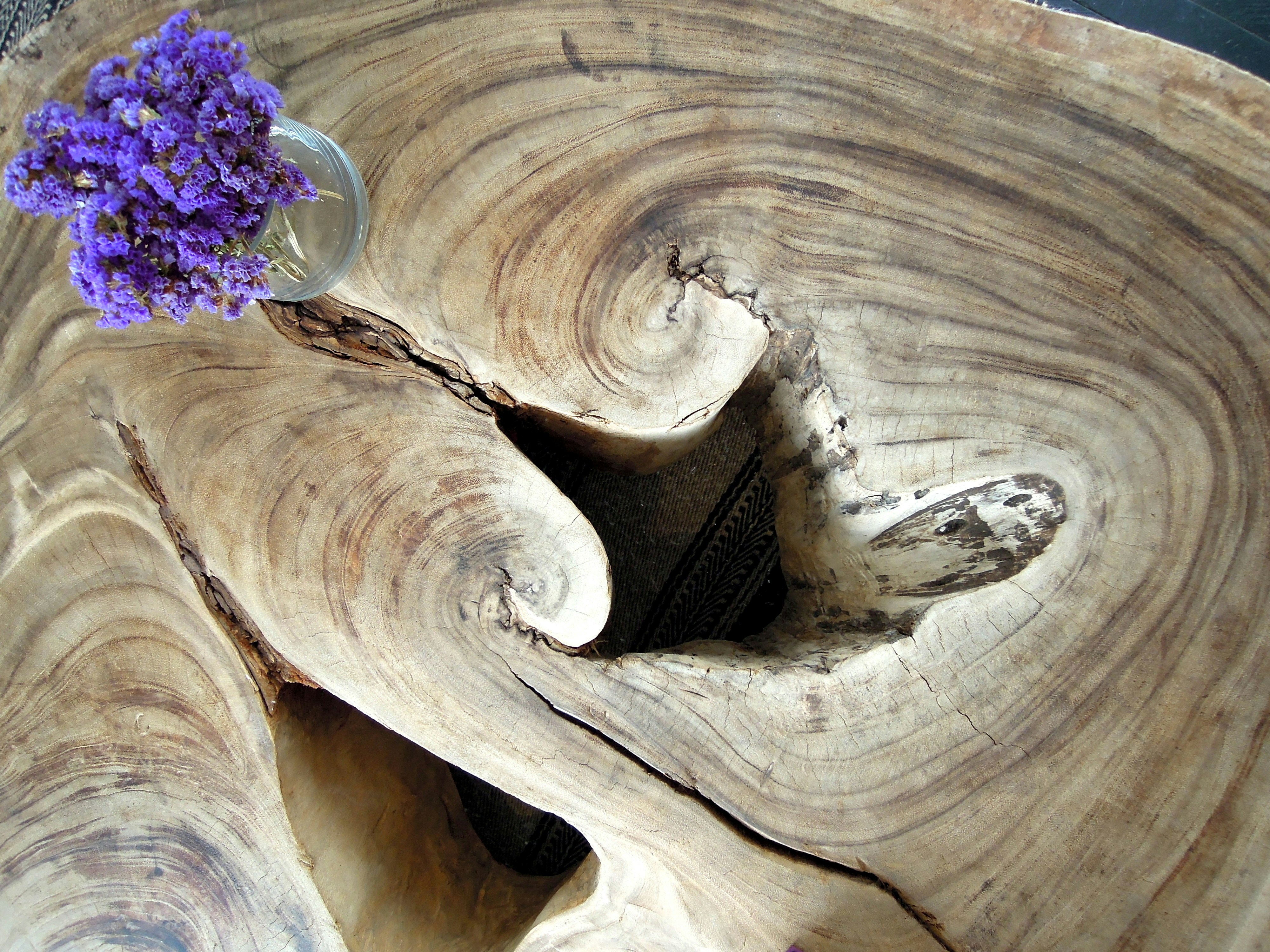 Handcrafted Wooden Vase