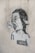 A black and white street art illustration featuring a child-like face with an open mouth, as if shouting. The word 'money' is written in a speech bubble. Below the face, the word 'wisdom' is printed in a blocky font. The image is pasted on a textured, worn wall.