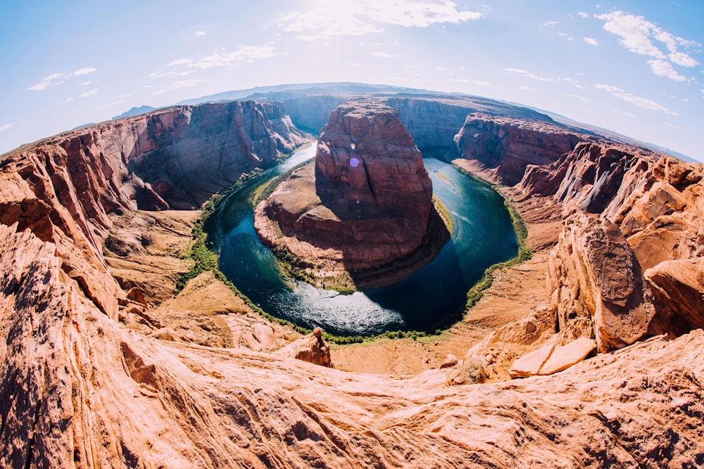 photographie aérienne du Grand Canyon