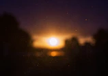 A wide-angle shot of a sunset scene from a recent film project, glowing with warm colors.