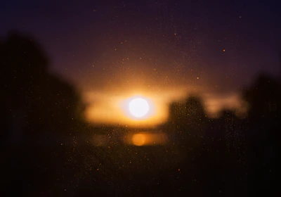 A wide-angle shot of a sunset scene from a recent film project, glowing with warm colors.