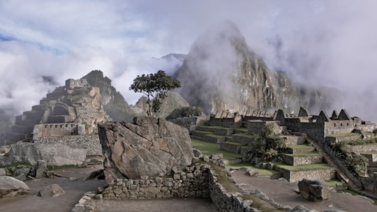 landscape photography of mountain in Machu Picchu Peru