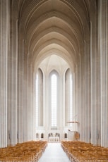 empty cathedral interior