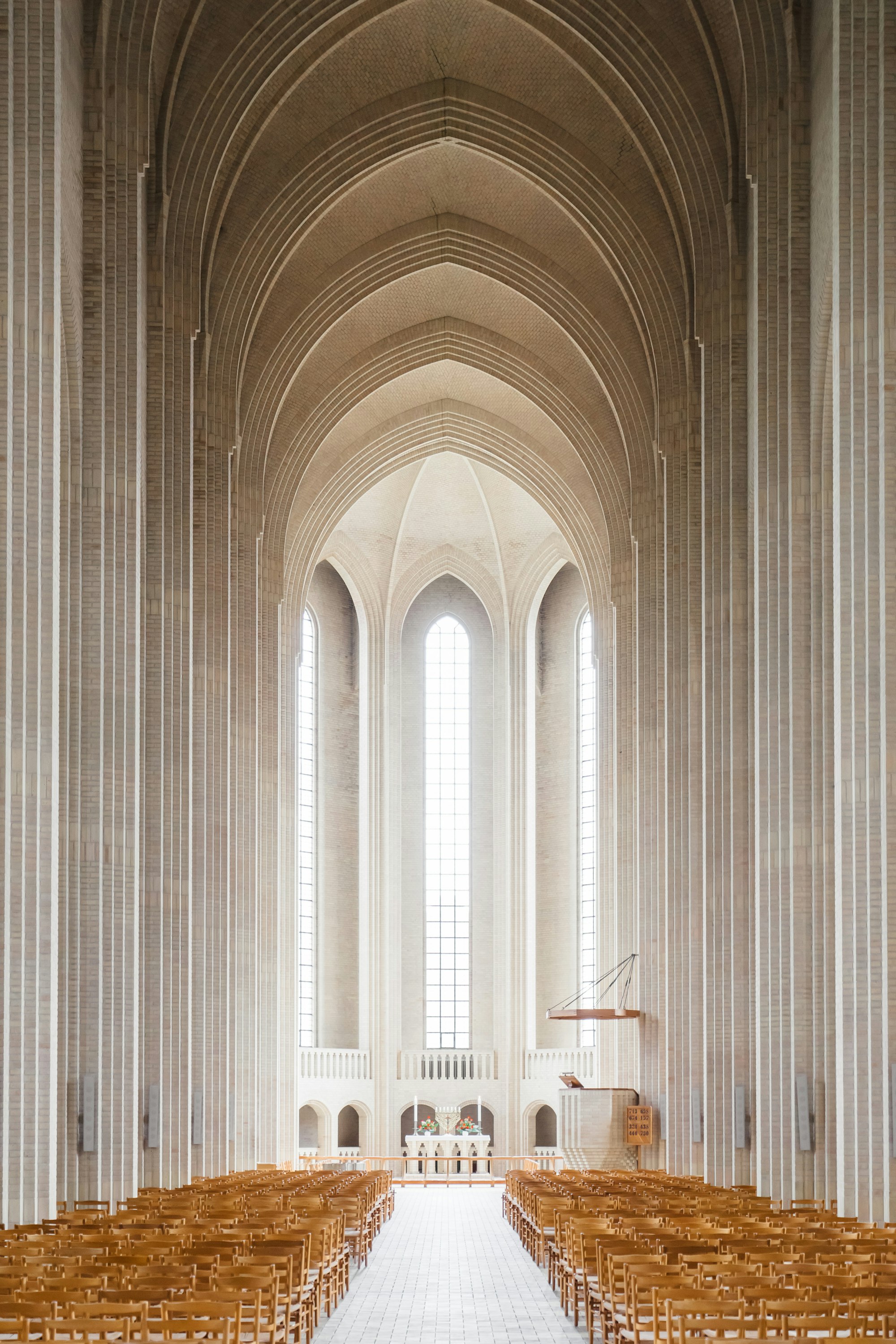 A beautiful church built out of something like 5 million yellow bricks — all the houses surrounding the church are made out of these same bricks so it’s really ties the community together.
I love visiting churches and cathedrals in Europe because they’re all are so old and beautifully built. You can’t find such amazing structures like this in America (obviously, the country is just not old enough). They’re engineering marvels but they also represent a fading belief in religious architecture that could awe and inspire. Basically, they just don’t build them like they used to.