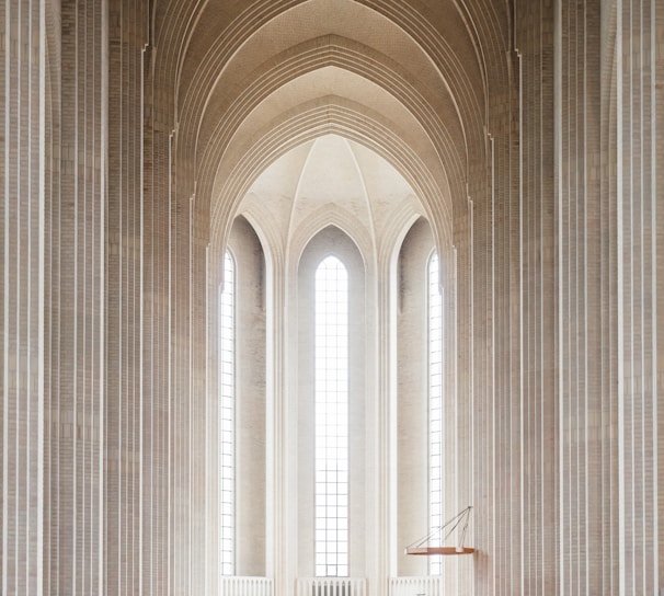 empty cathedral interior