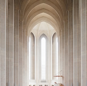 empty cathedral interior