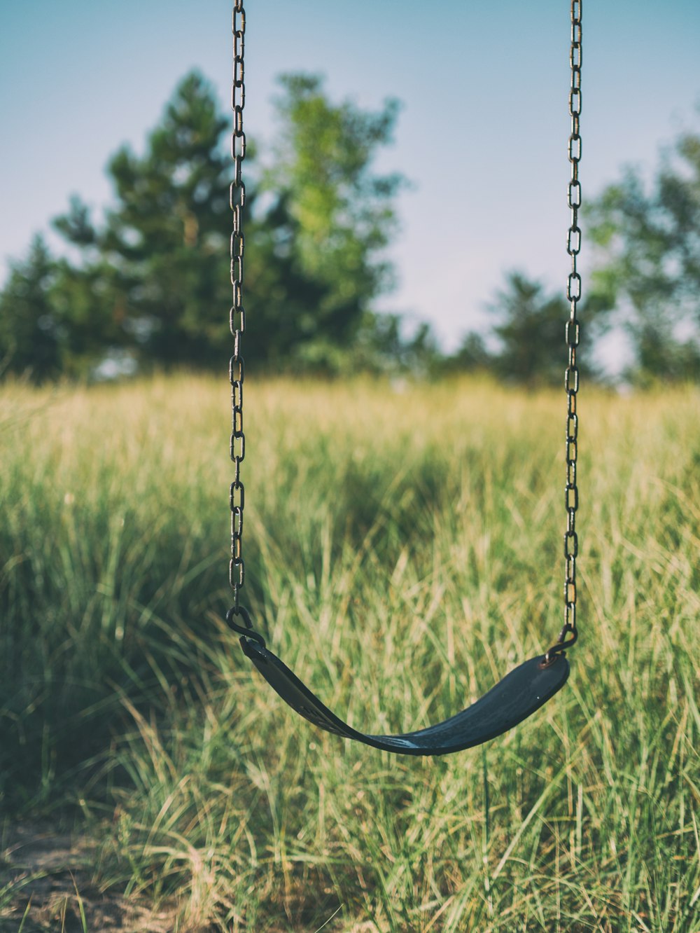 swing chair hanged outdoor