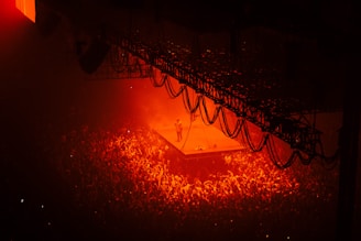 photo of people near stage