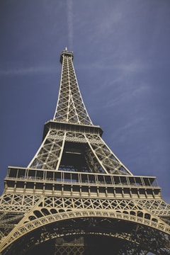 low-angle view of Eiffel Tower, Paris